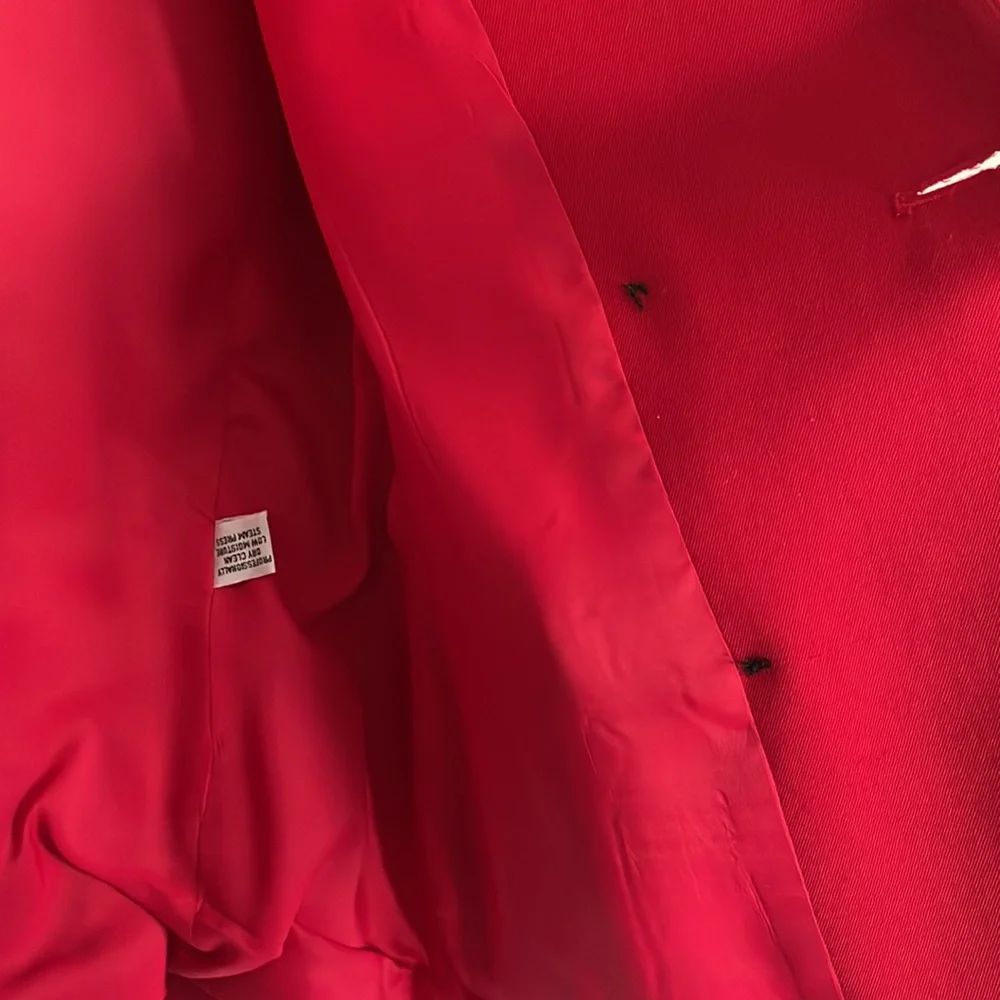 Dior Red Blazer